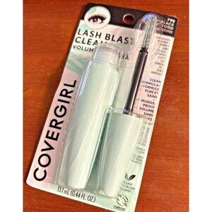 Covergirl Lash Blast Clean Volume Mascara Pitch Black 795 Vegan Formula (1) NWT